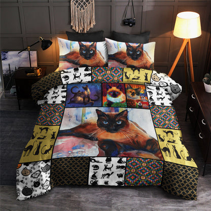 Cat Siamese CLM0611076B Bedding Sets