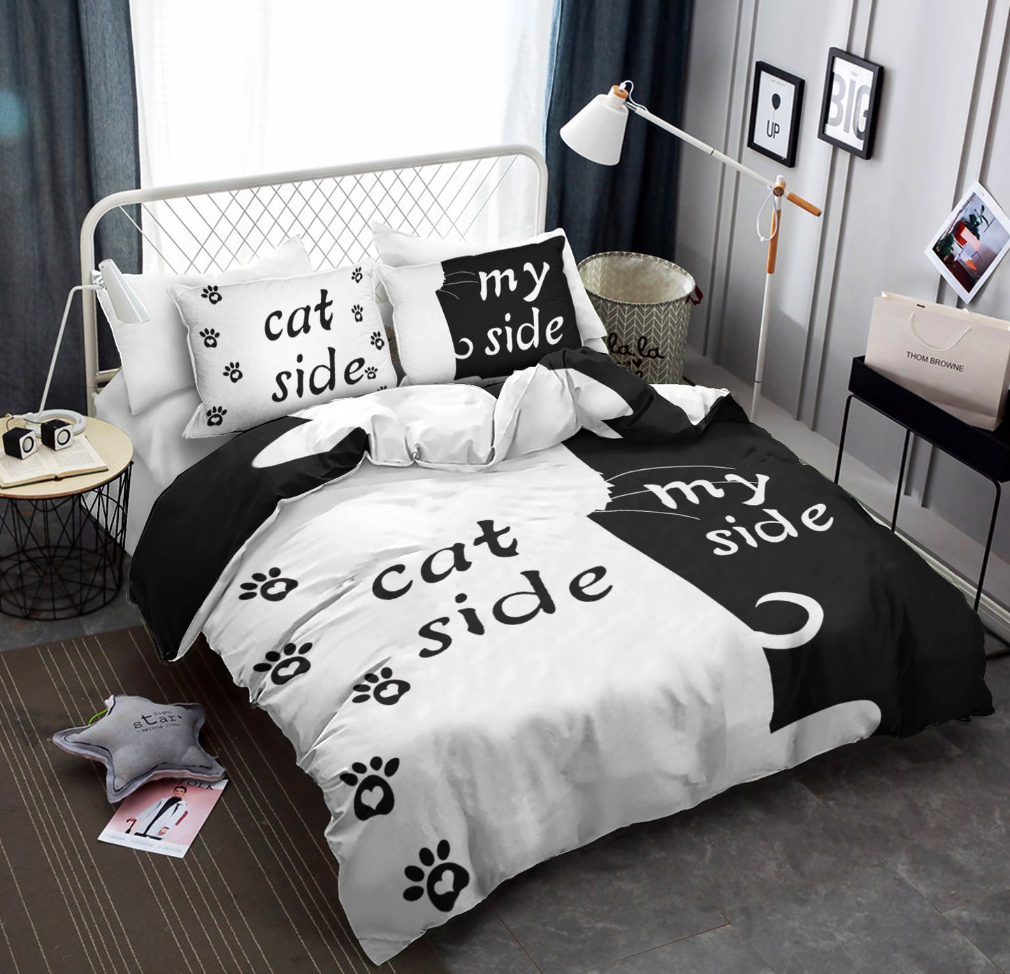 Cat Side CLM0110086B Bedding Sets