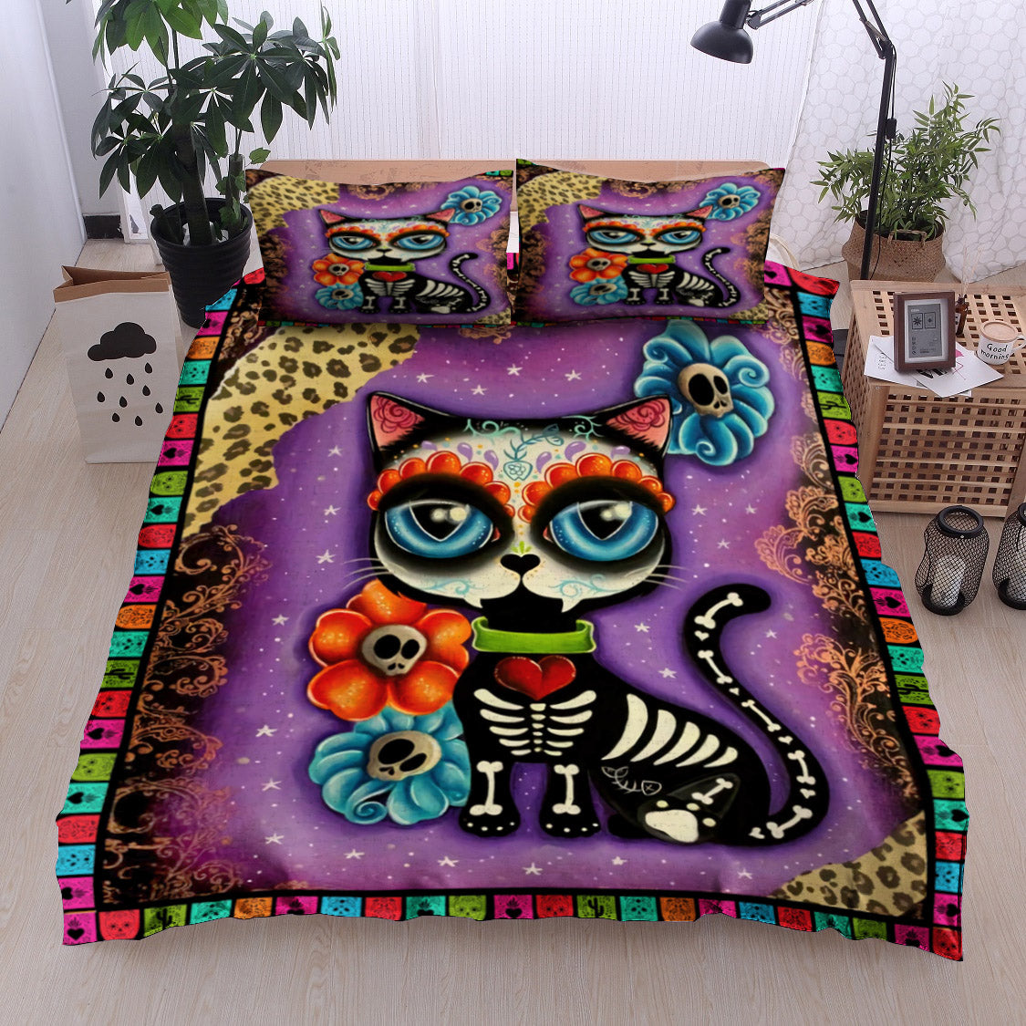 Cat Skull NT14100061B Bedding Sets