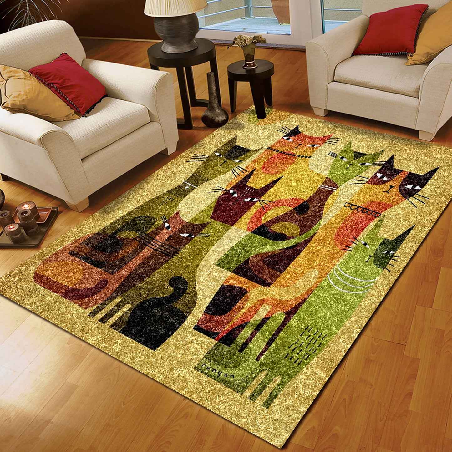 Cat TL280802M Rug