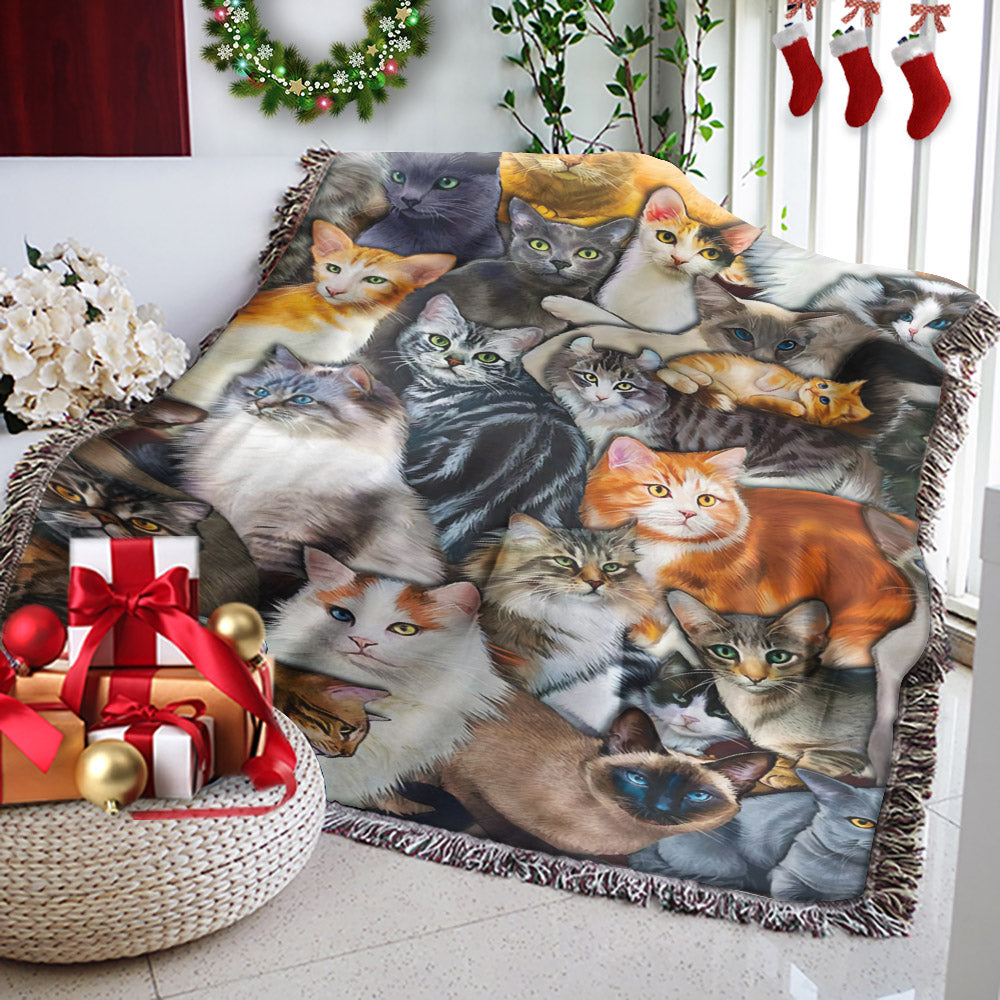 Cat TT2510035S Throw Blankets For Sofa