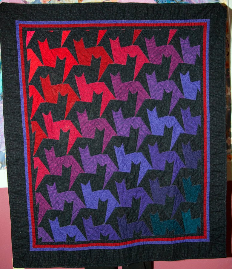 Cats CLA0111153Q Quilt Blanket