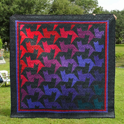 Cats CLA0111153Q Quilt Blanket