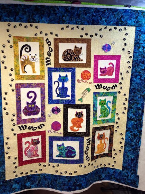 Cats CLA0511196Q Quilt Blanket