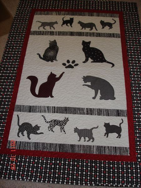 Cats CLA2910132Q Quilt Blanket