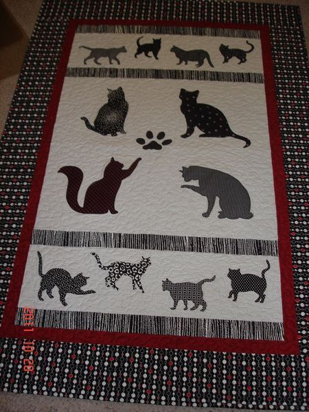 Cats CLA2910132Q Quilt Blanket