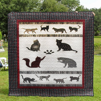 Cats CLA2910132Q Quilt Blanket