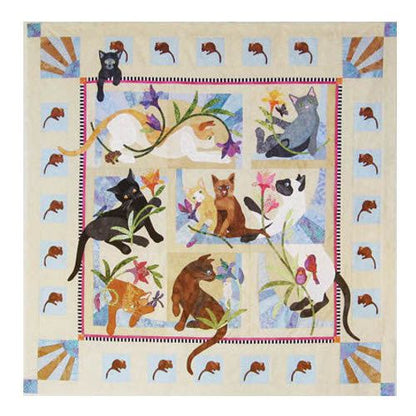 Cats CLA2910135Q Quilt Blanket