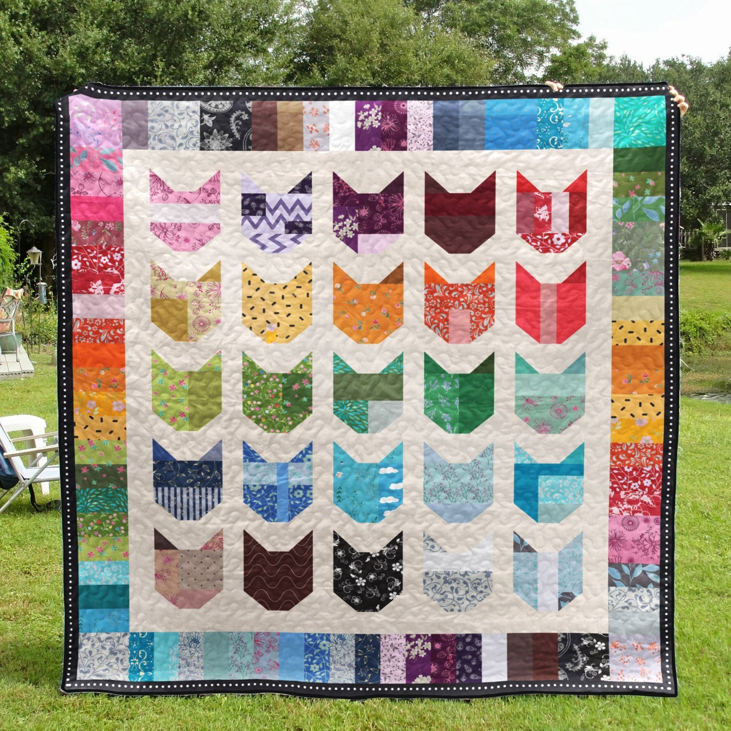 Cats CLA2910141Q Quilt Blanket