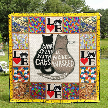 Cats CLH2511033Q Quilt Blanket