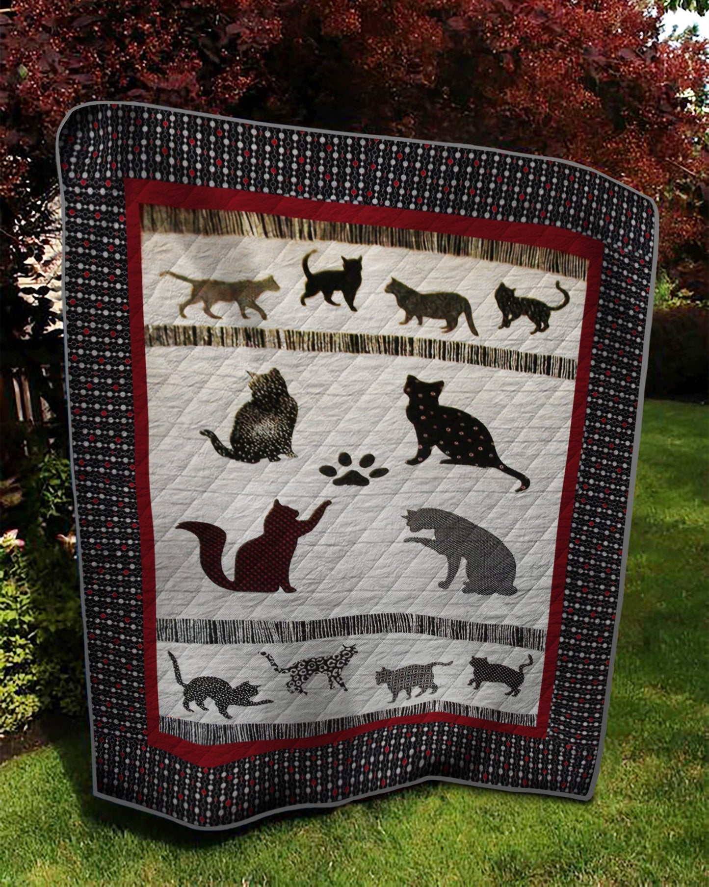 Cats TD18110166 Quilt Blanket