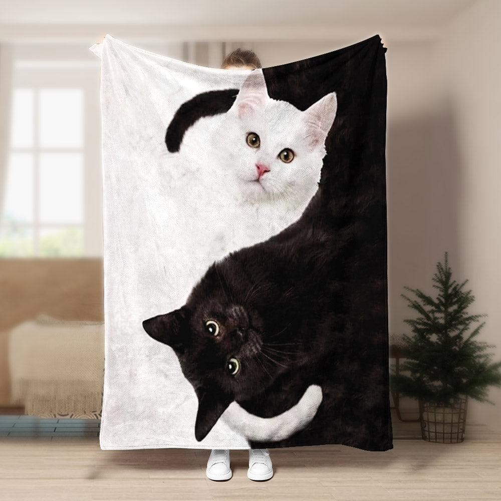 Cats CLP270818 Sherpa Fleece Blanket