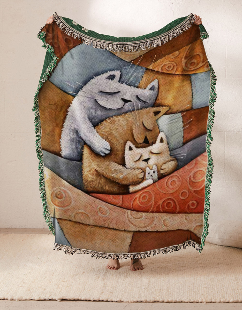 Cats HN300949S Throw Blankets For Sofa