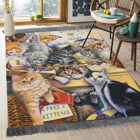 Cats VD0410030O Decorative Floor-cloth