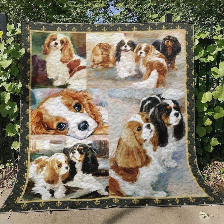 Cavalier King Charles Spaniel D010729 Quilt Blanket