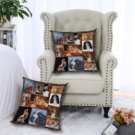Cavalier King Charles Spaniel CL010100087MDP Throw Pillow Covers