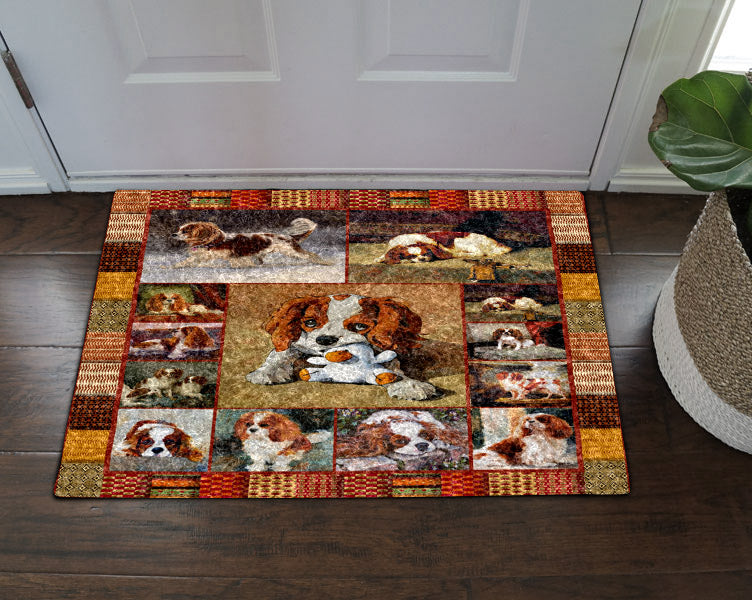 Cavalier King Charles Spaniel Dog CL31100268MDD Non-slip Door mats