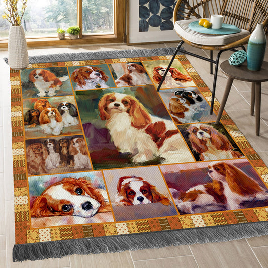 Cavalier King Charles Spaniel NT1410065O Decorative Floor-cloth