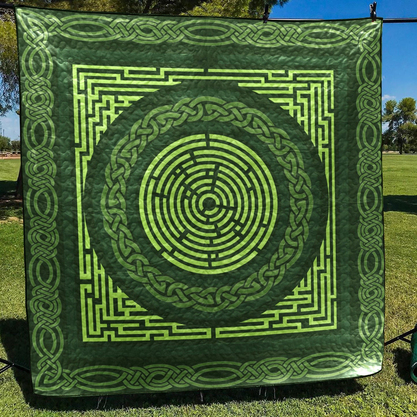 Celtic CL16100119MDQ Quilt Blanket