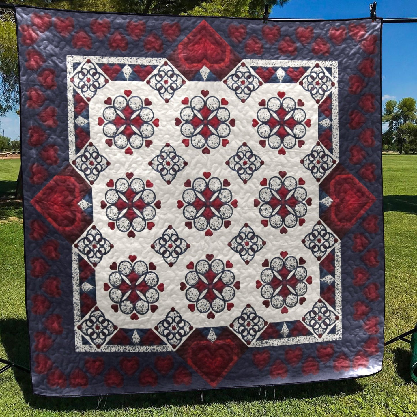 Celtic CLA1210074Q Quilt Blanket