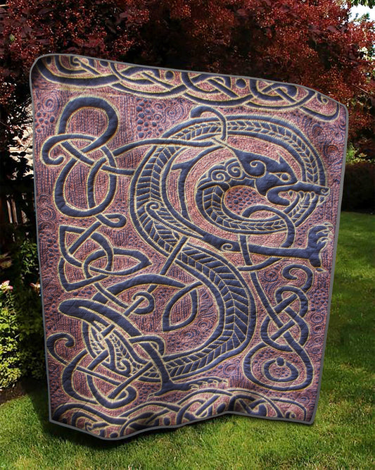 Celtic Dragon TD1511124 Quilt Blanket