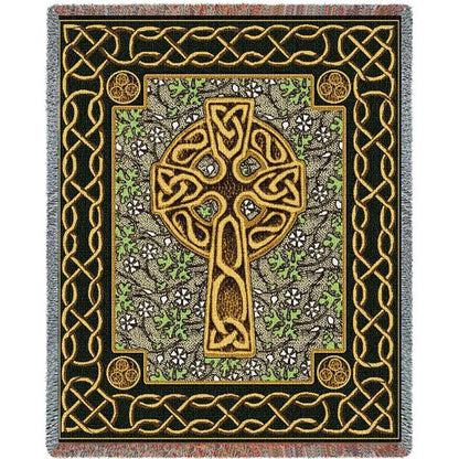 Celtic Knots And Cross Art CLA1510075Q Quilt Blanket