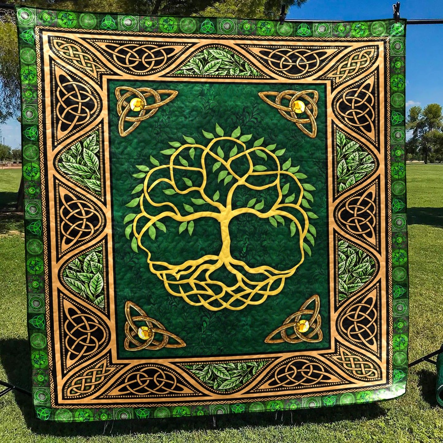 Celtic Tree Of Life CLA1510076Q Art Quilt