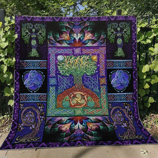 Celtic Tree Of Life D010736 Quilt Blanket