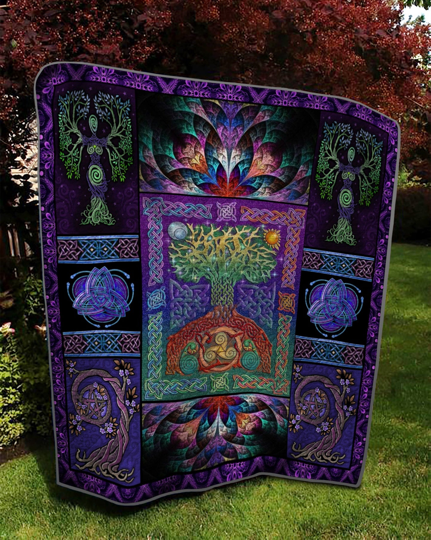 Celtic Tree Of Life TD20110371 Quilt Blanket