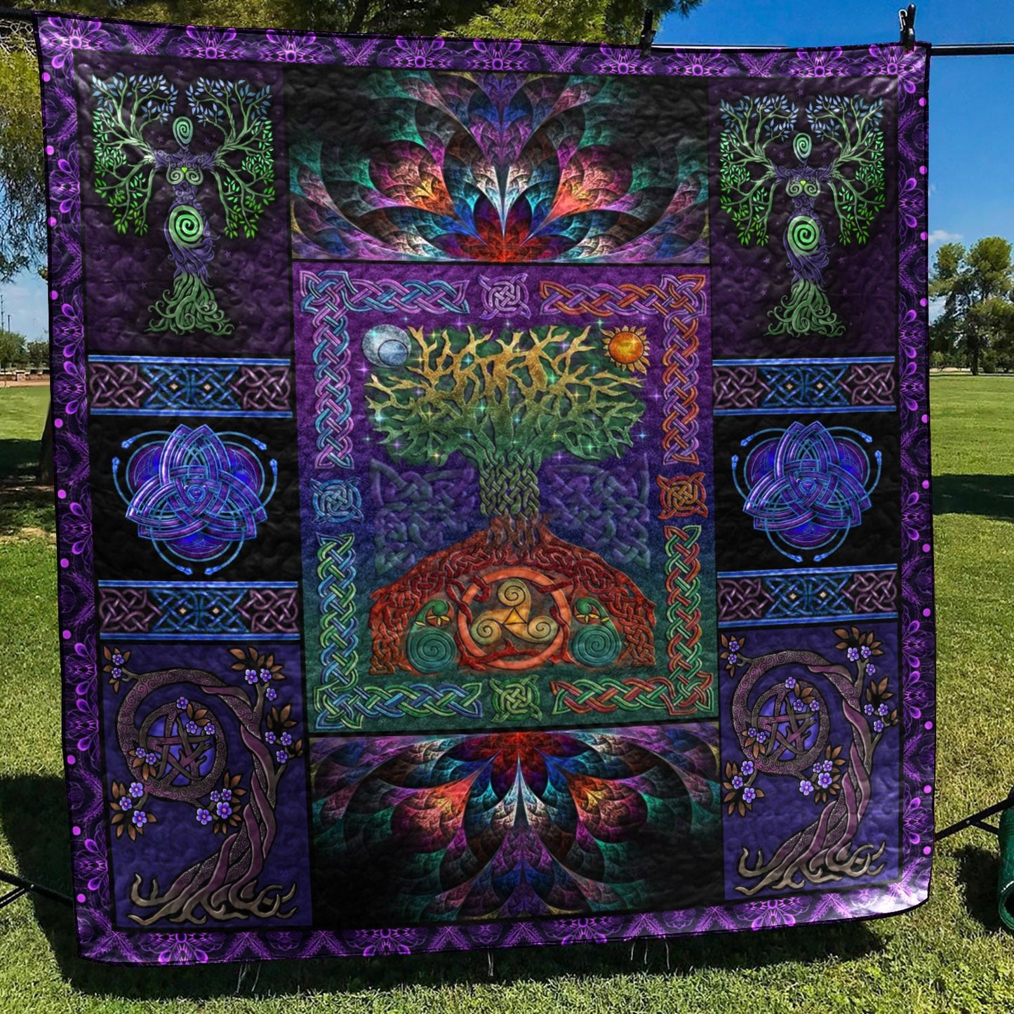 Celtic Tree Of Life TD20110371 Quilt Blanket