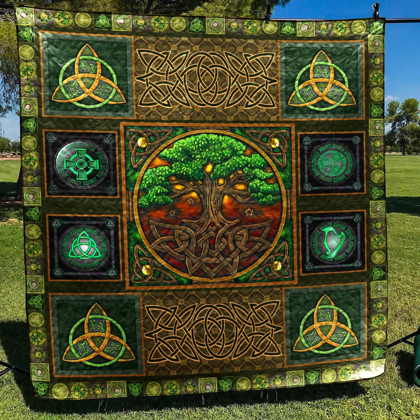 Celtic YH2910537 Quilt Blanket