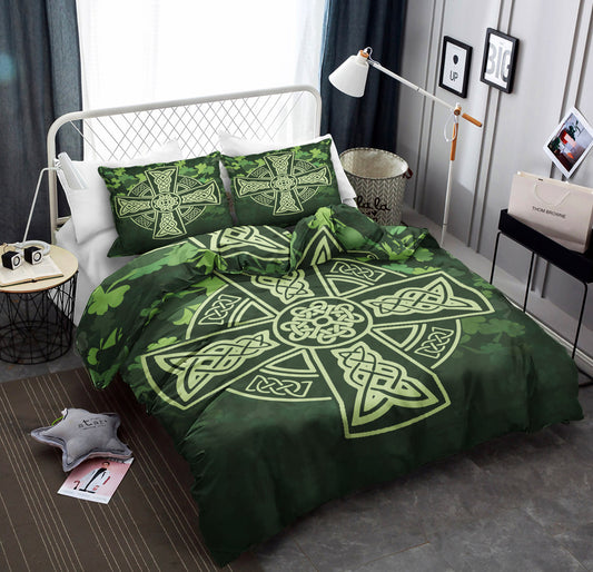 Celtic Cross Shamrock CLA270821B Bedding Sets