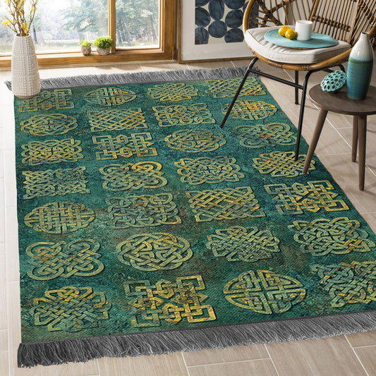 Celtic Knot DD1610078O Decorative Floor-cloth