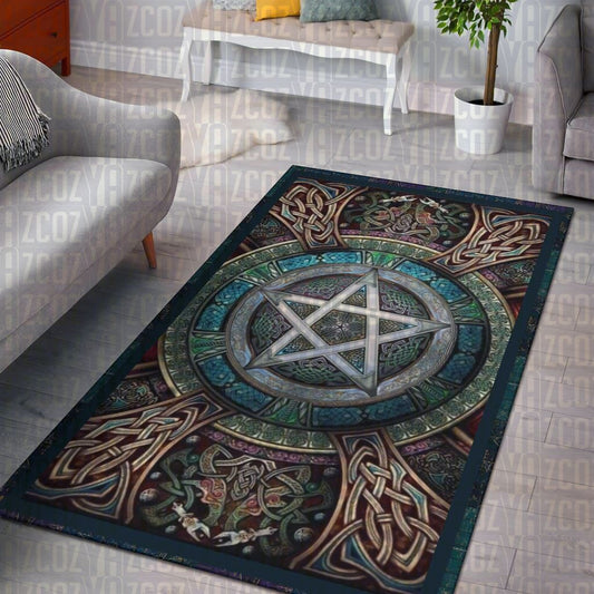 Celtic Pentacle CL22110052MDR Rug