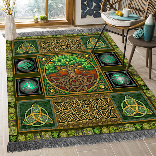 Celtic Tree Of Life BT0210047O Decorative Floor-cloth