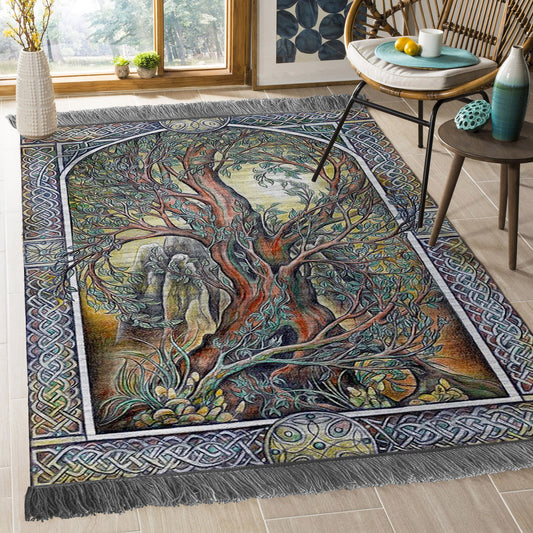Celtic Tree Of Life CL180911MDO Decorative Floor-cloth