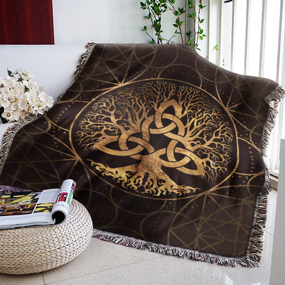 Celtic Tree Of Life HM0810027S Throw Blankets For Sofa