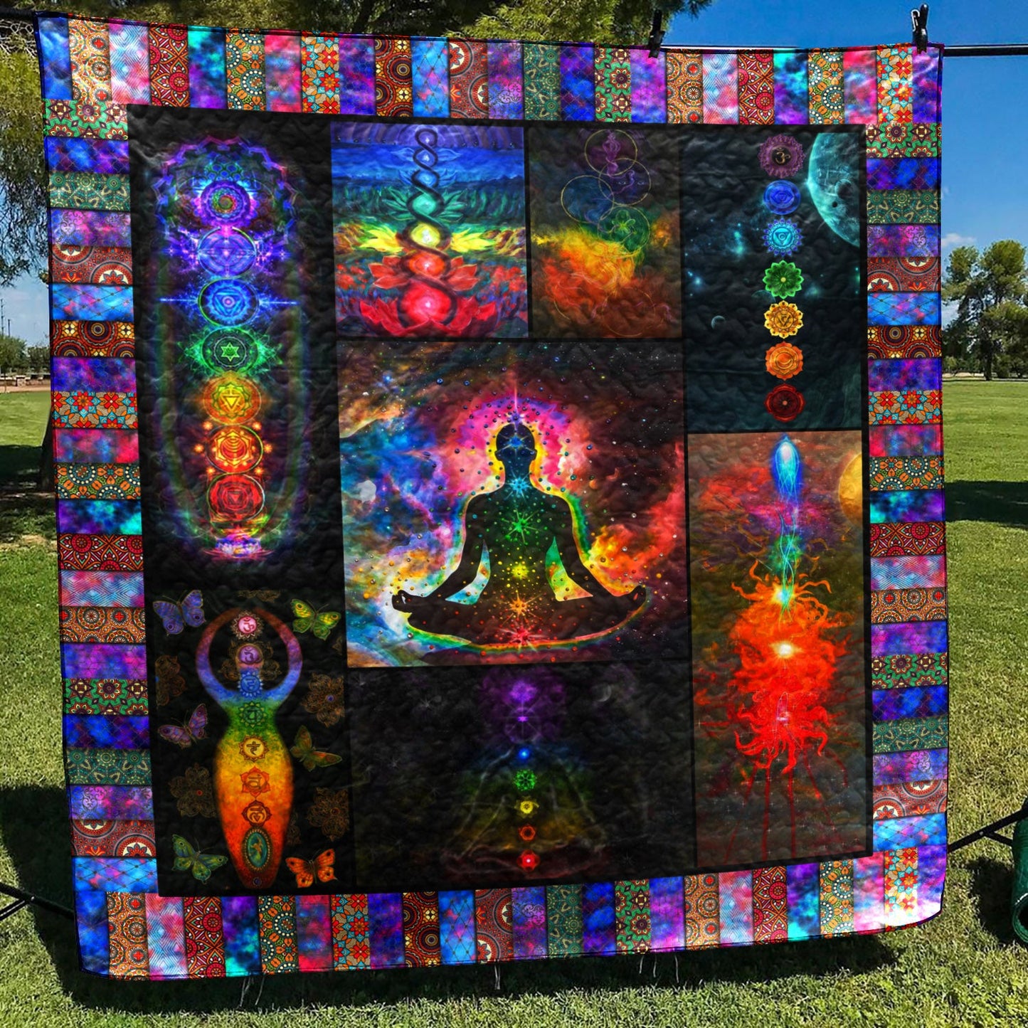 Chakra YH3110751 Art Quilt