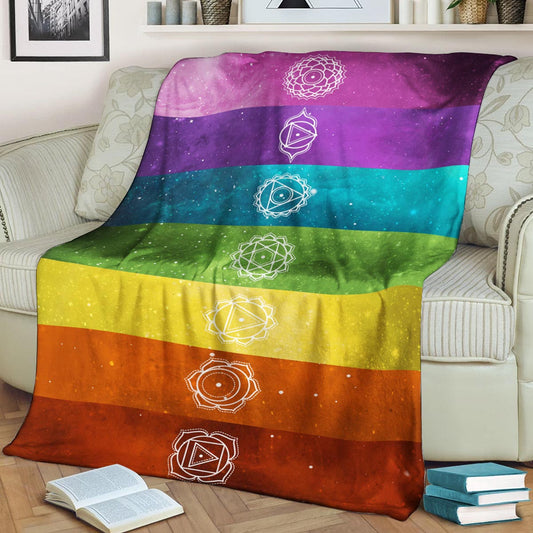 Chakra CL240820MD Sherpa Fleece Blanket
