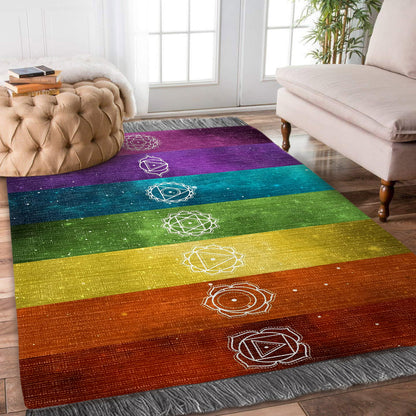 Chakra DD280825O Decorative Floor-cloth