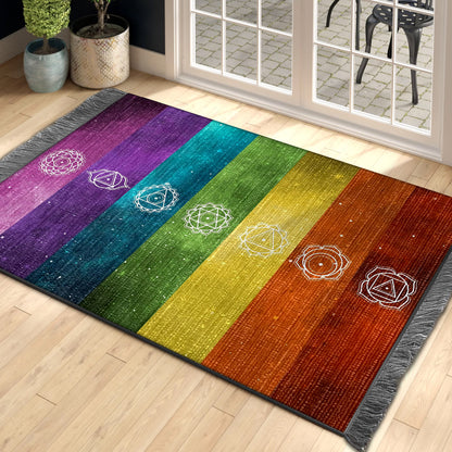 Chakra DD280825O Decorative Floor-cloth