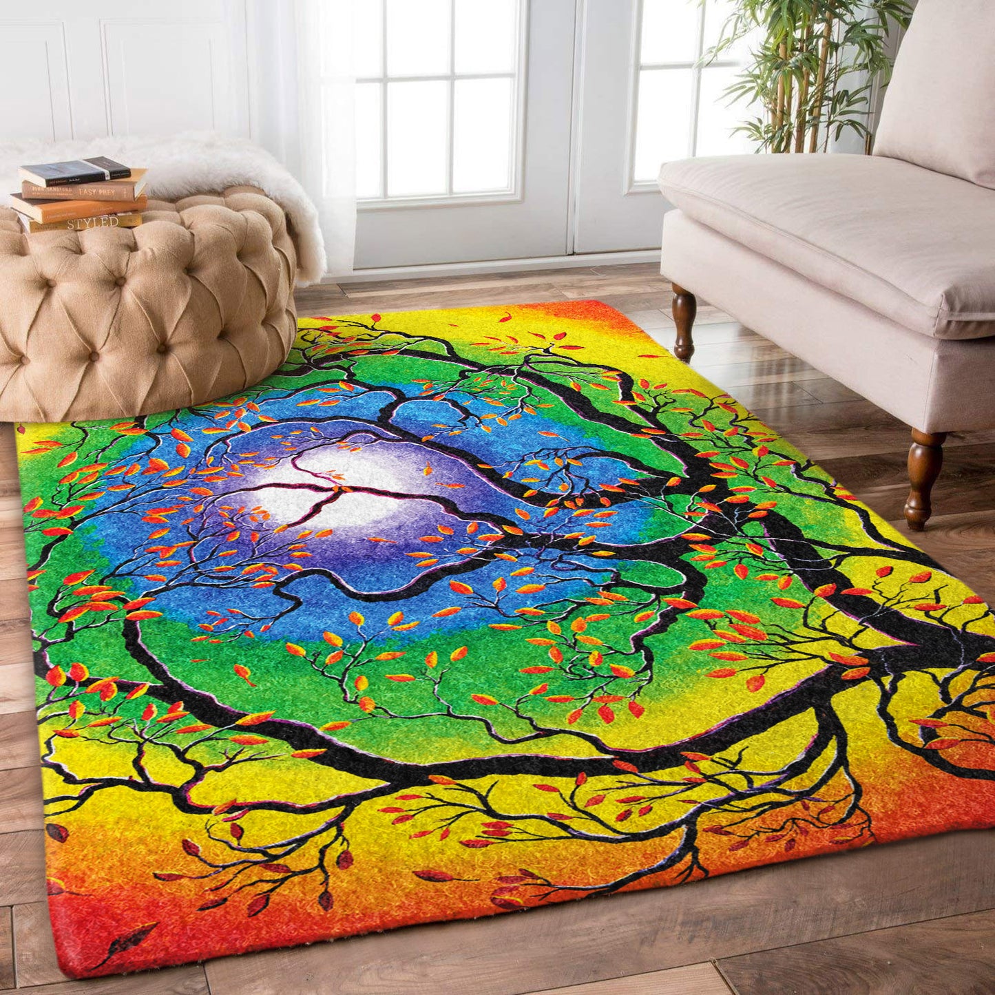 Chakra Peace Tree DD3010080R Rug