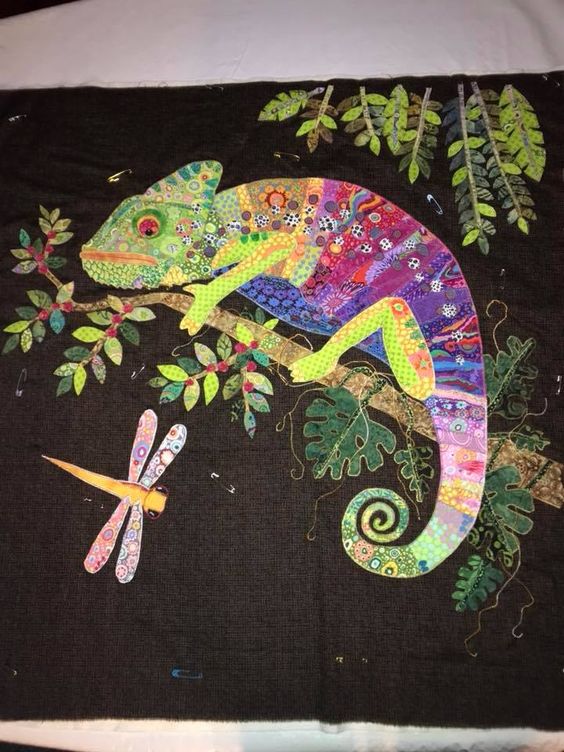 Chameleon CLA1210088Q Quilt Blanket