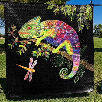 Chameleon CLA1210088Q Quilt Blanket