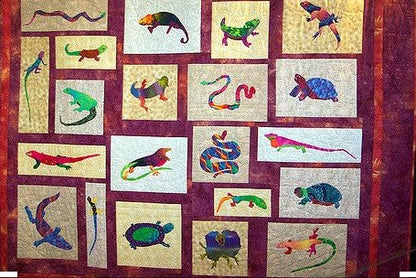 Chameleon CLA2110083Q Quilt Blanket