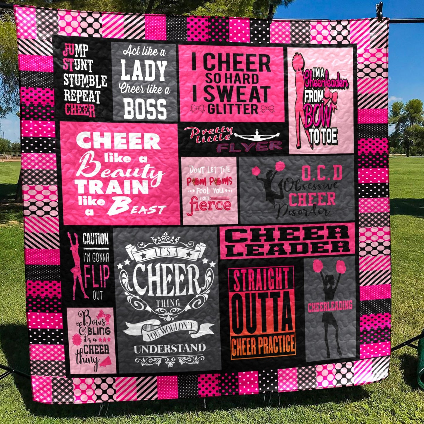 Cheerleader TD2809271 Quilt Blanket