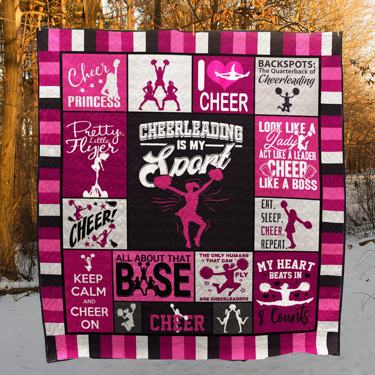 Cheerleading YH3110757 Quilt Blanket