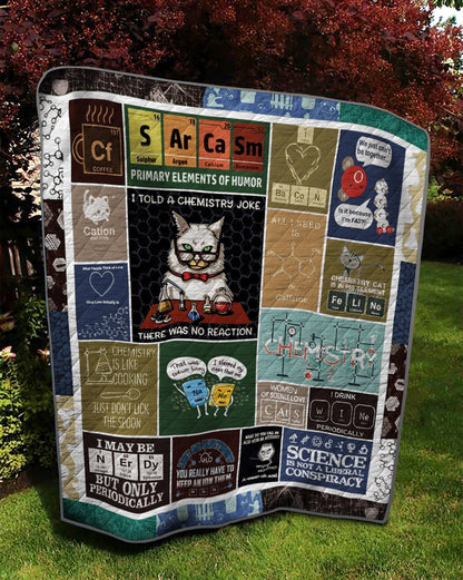 Chemistry Art TD18110150 Quilt Blanket