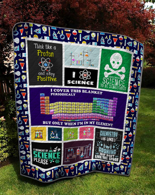 Chemistry TD21110293 Quilt Blanket