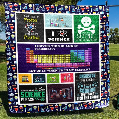 Chemistry YH3110761 Quilt Blanket